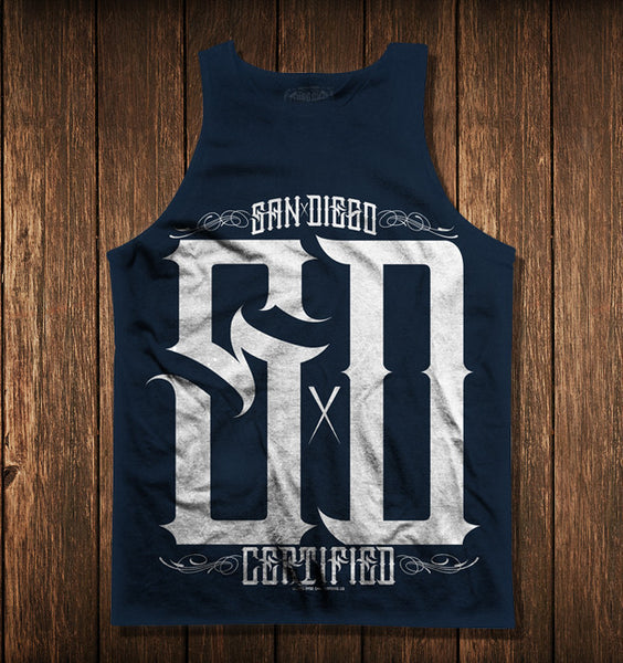 SD CERTIFIED TANK BLU