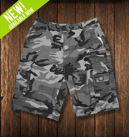 DYSEONE CAMO SHORTS GREY