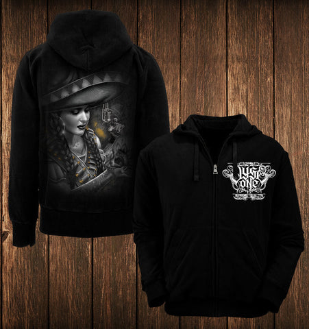 MI VIDA ZIP HOOD